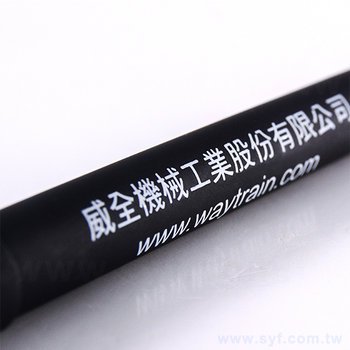 廣告筆-霧面塑膠筆管禮品-單色中性筆-採購訂定客製贈品筆_3